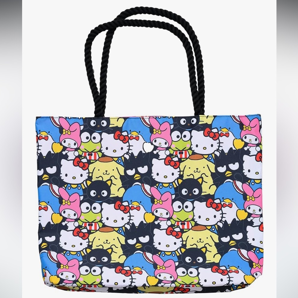Hello kitty and friends tote bag